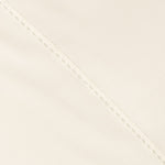 Retal Tela Visillo Vainica Poliester  Crudo 75x280 cm - Ribes y Casals