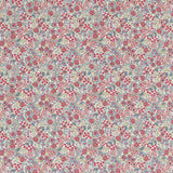 Tissu Viyella Viscose Botanique Rouge - Ribes y Casals