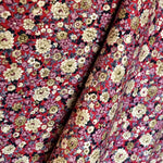 TIssu Viyella Viscose Floral Fuchsia - Ribes y Casals