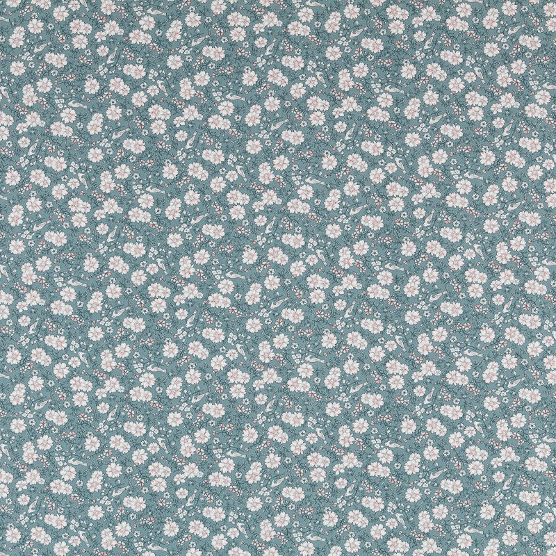 Tissu Viyella Viscose Sakura Vert - Ribes y Casals