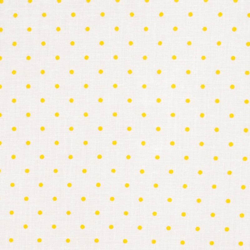 Voile Coton Pois Jaune - Ribes y Casals