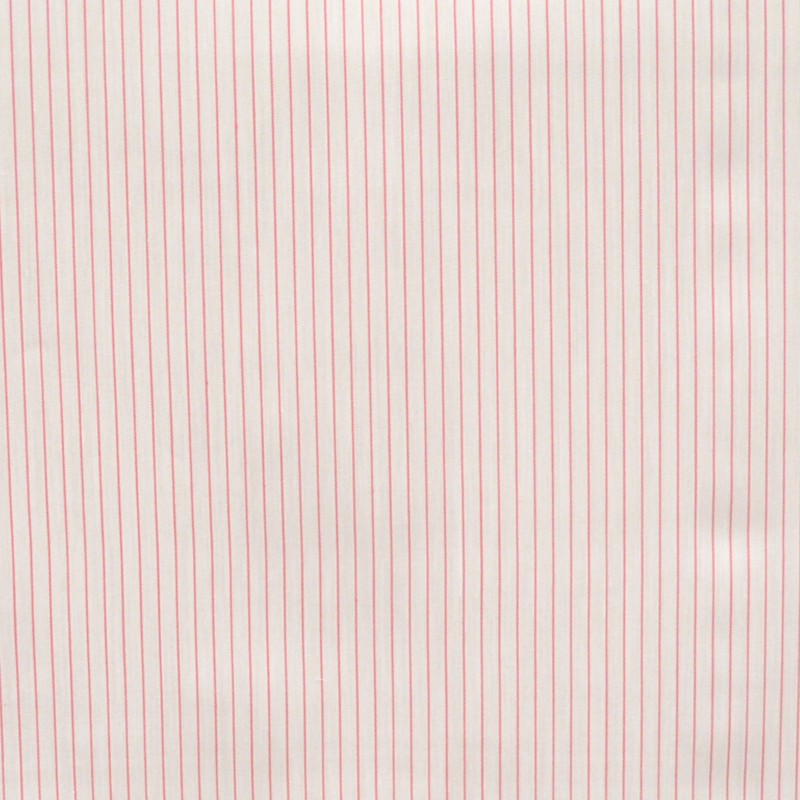 Voile Coton Rayures Rouge - Ribes y Casals