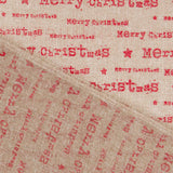 Toile de Jute Décoration Lettres Rouges - Ribes y Casals