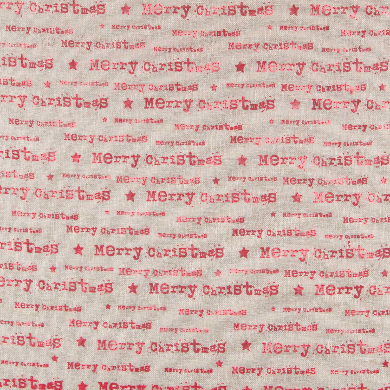 Toile de Jute Décoration Lettres Rouges - Ribes y Casals