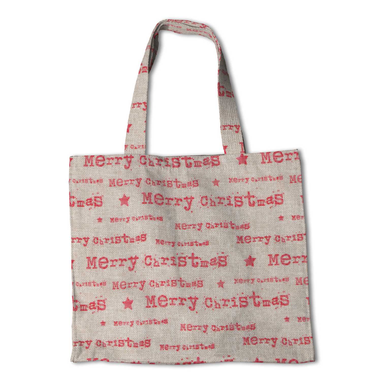 Toile de Jute Décoration Lettres Rouges - Ribes y Casals