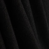 Tissu Manteau Fin Noir - Ribes y Casals