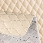 Faux Cuir Matelassé Losange Beige - Ribes y Casals