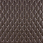 Faux Cuir Matelassé Diamant Chocolat - Ribes y Casals