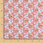 Coton Floral Catrina Blanc - Ribes y Casals