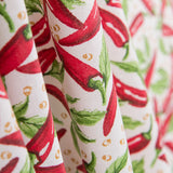 Coton Résiné Nappe Piment Rouge - Ribes y Casals