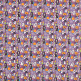 Coton Halloween Lilas - Ribes y Casals