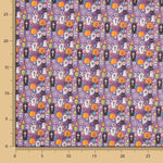Coton Halloween Lilas - Ribes y Casals
