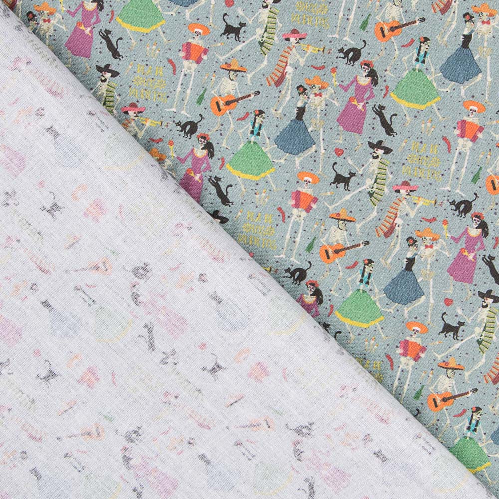 Coton Mexique Catrina - Ribes y Casals