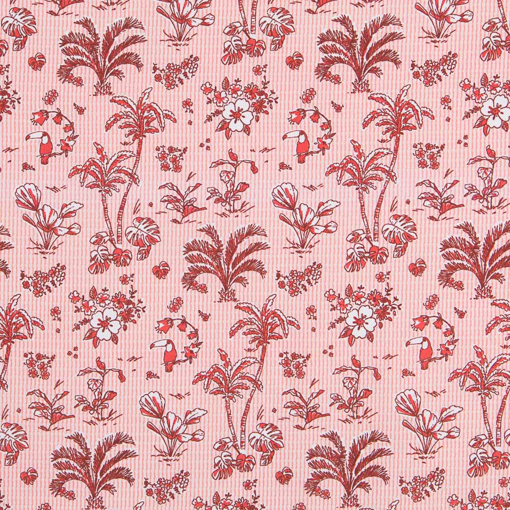 Coton Popeline Vichy Tropical - Ribes y Casals