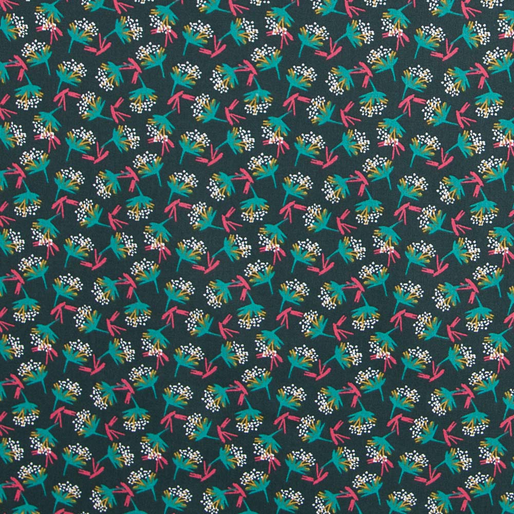 Coton Bouquet Vert Foncé - Ribes y Casals