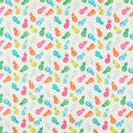 Coton Popeline Ananas Vert - Ribes y Casals