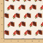 Retal Popelín Petacas Cruda 150x145 cm - Ribes y Casals