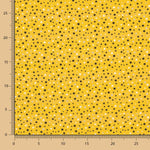 Coton Multi Étoiles Fond Ocre - Ribes y Casals