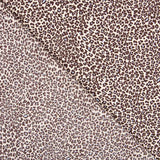 Viscose Mini Léopard Bleu Clair - Ribes y Casals