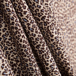 Viscose Mini Léopard Bleu Clair - Ribes y Casals