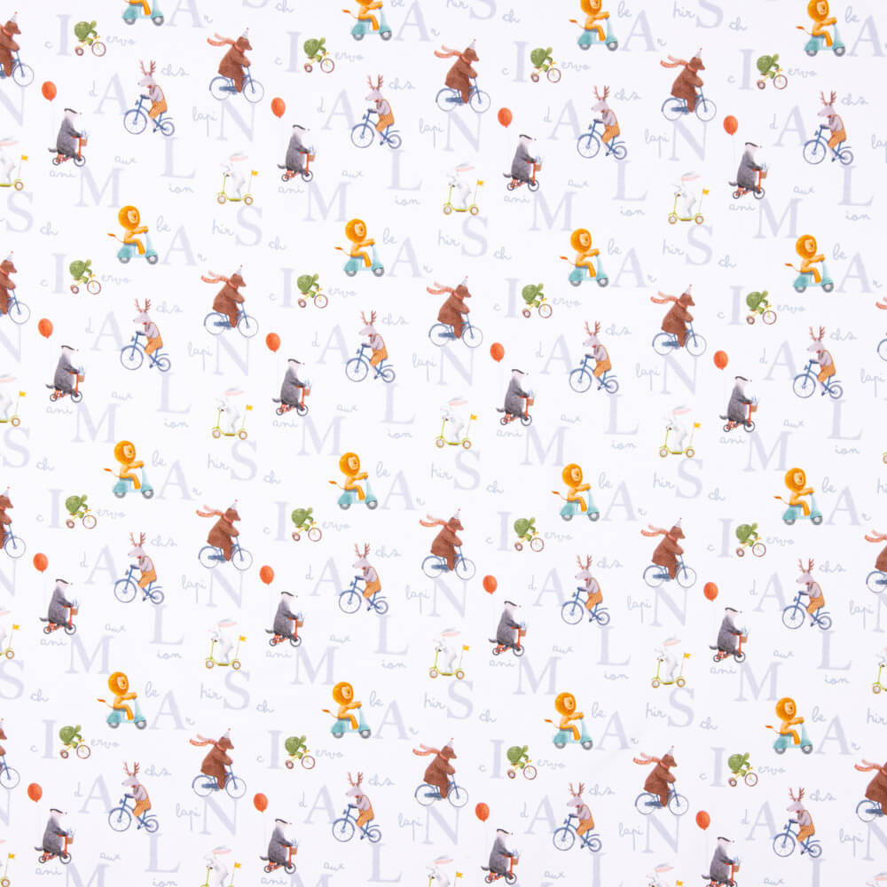 Tricot en coton Alphabet - Ribes y Casals