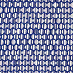 Crêpe Viscose Sphères Bleues - Ribes y Casals