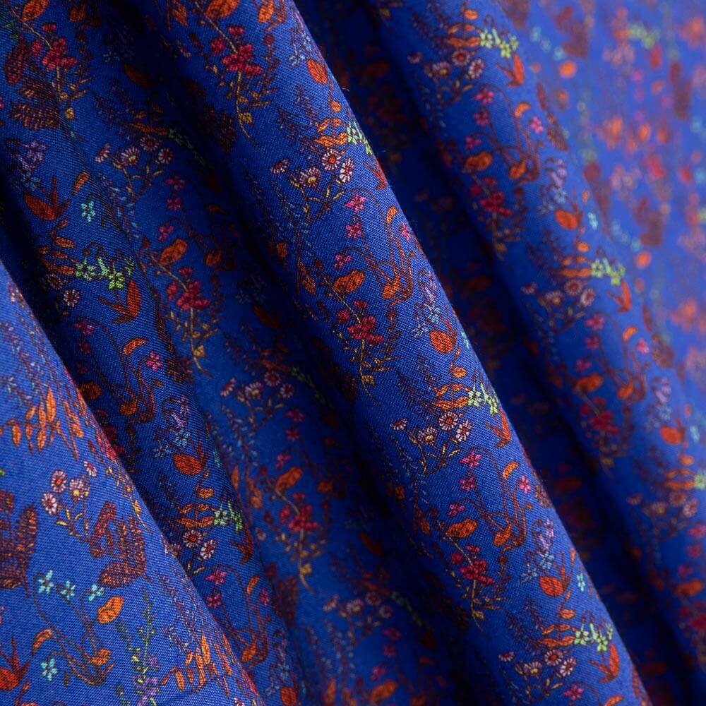 Viscose Plantes bleues - Ribes y Casals
