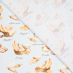 Popeline Baguette Bleu - Ribes y Casals