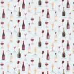 Popeline Vins Bleu - Ribes y Casals