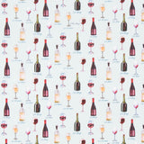 Popeline Vins Bleu - Ribes y Casals