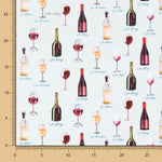 Popeline Vins Bleu - Ribes y Casals