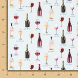 Popeline Vins Bleu - Ribes y Casals