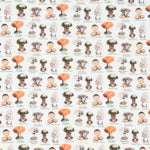 Popeline Champignons Vert - Ribes y Casals