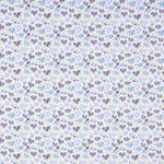 Popeline de coton à fleurs écarlates - Ribes y Casals