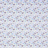 Popeline de coton à fleurs écarlates - Ribes y Casals