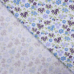 Popeline de coton à fleurs écarlates - Ribes y Casals