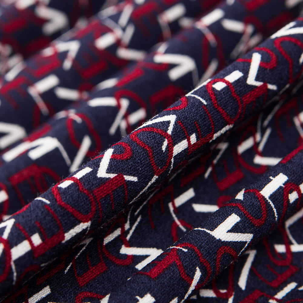 Maille Crêpe Love Bleu - Ribes y Casals