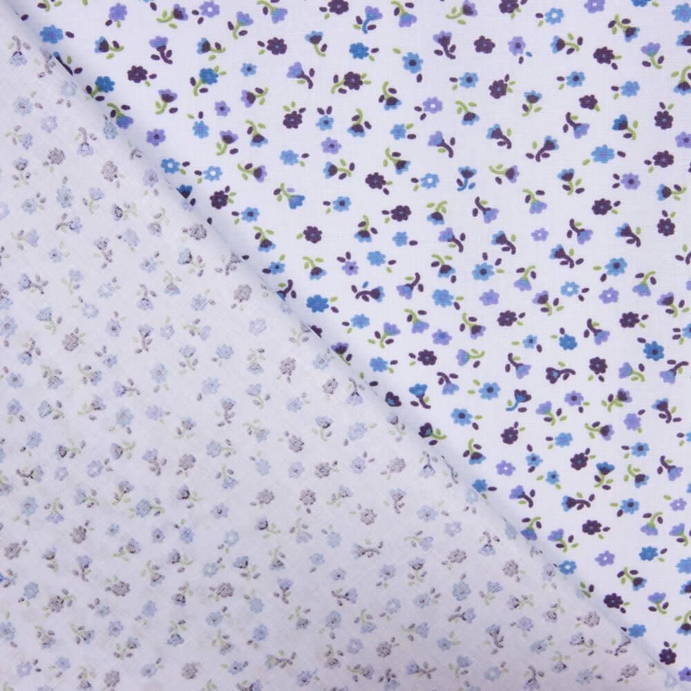 Popeline de coton Fleur d&#39;Eugenia - Ribes y Casals