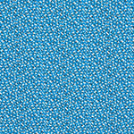 Popeline Viscose Micro Fleur Bleu - Ribes y Casals