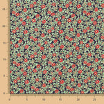 Coton Fleur Noël Rouge Poinsettia - Ribes y Casals