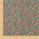 Coton Fleur Noël Rouge Poinsettia - Ribes y Casals