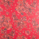 Tissu Double Gaze Polyester Cretonne Rouge - Ribes y Casals