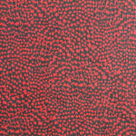 Tissu Double Gaze Polyester Taches Rouge - Ribes y Casals