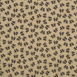 Panne Coton Fleurs Camel - Ribes y Casals