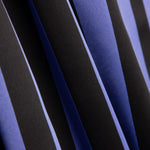 Satin Polyester Violet Rayures - Ribes y Casals