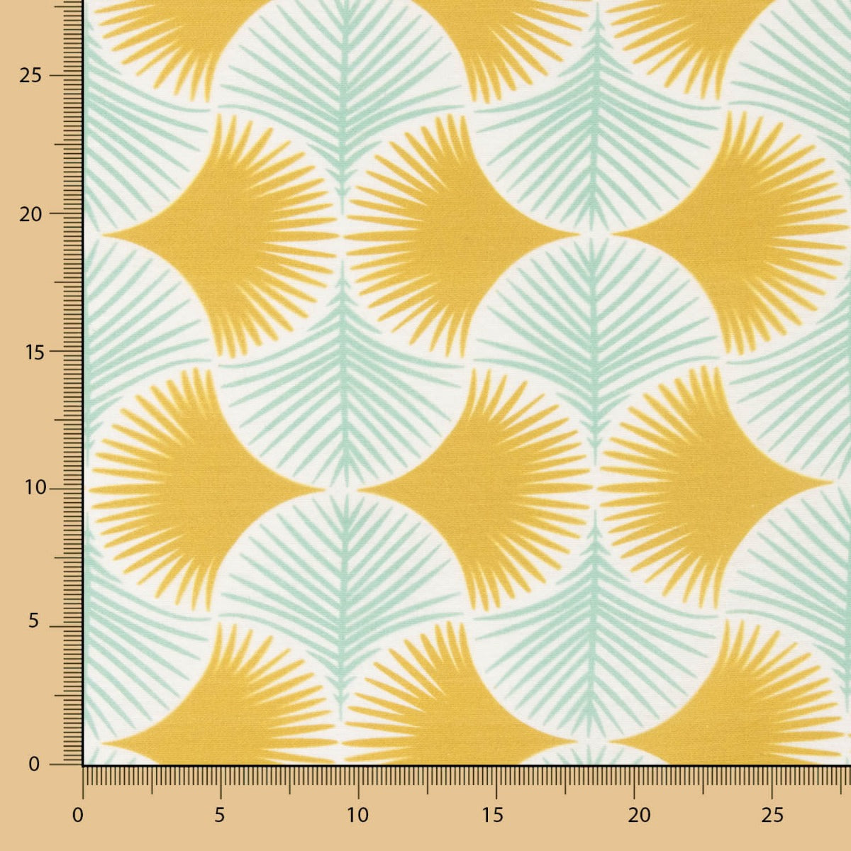 Tableau imprimé feuilles géométriques - Ribes y Casals