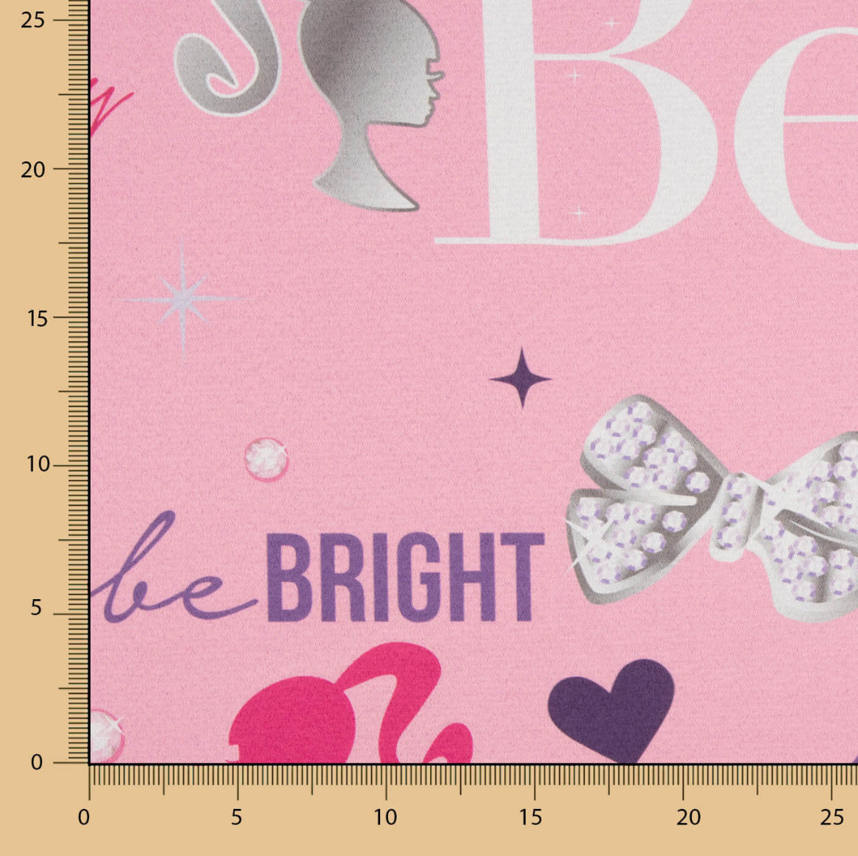 Tissu Rideaux Barbie Rose - Ribes y Casals