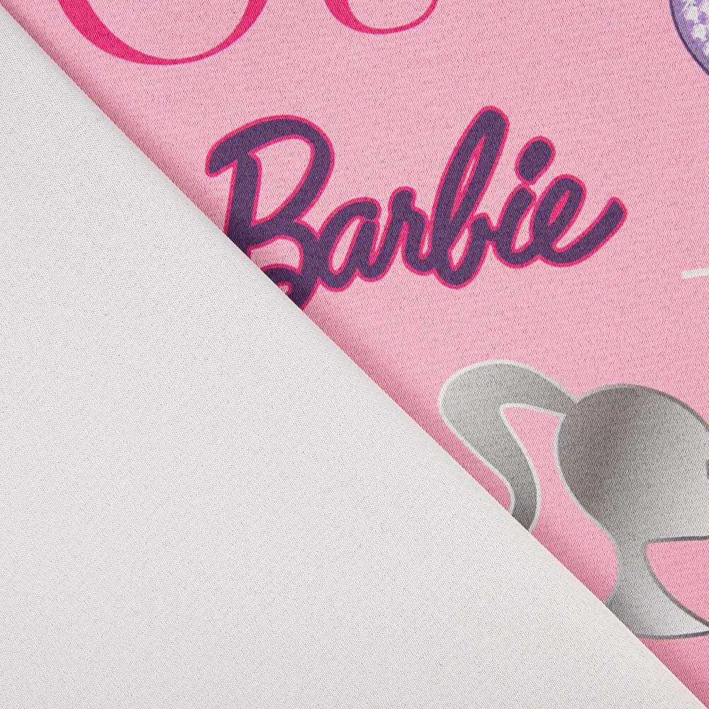 Tissu Rideaux Barbie Rose - Ribes y Casals