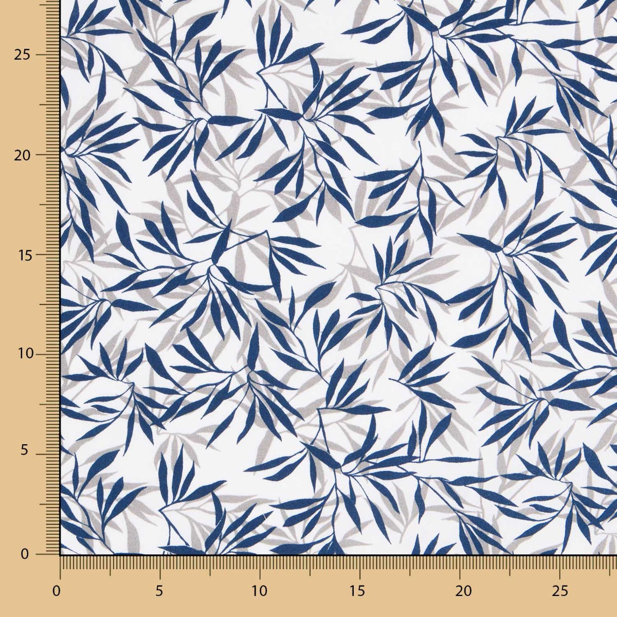 Drap Imprimé Tropical Bleu - Ribes y Casals