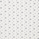 Popeline Viscose Bouquet Blanc - Ribes y Casals